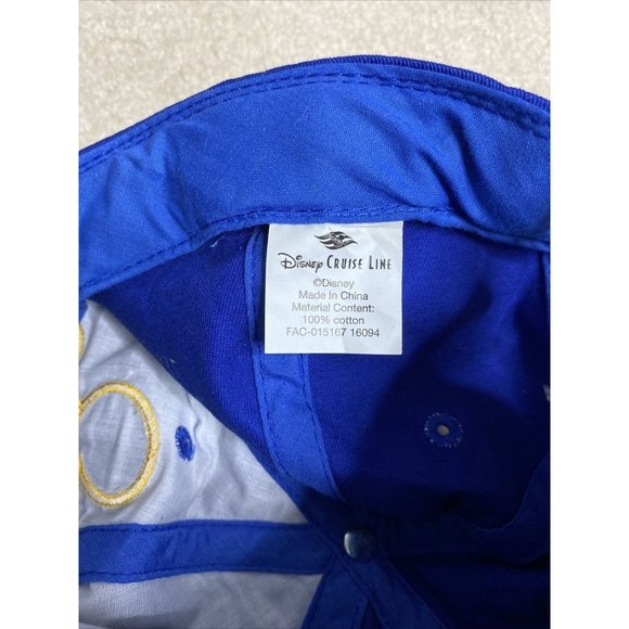 Disney Cruise Line Baseball Hat Oceaneer Club - Picture 3 of 4